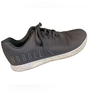 NOBULL SuperFabric Gray Training Shoes Men's Size 10